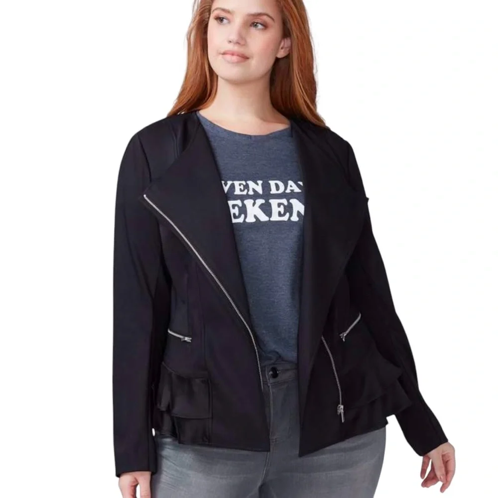 Lane Bryant Motorcycle Coats, Jackets & Vests for Women size 16